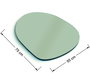 Hanah Home Gusto Mirror - Negro